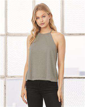 High neck spaghetti strap top best sale