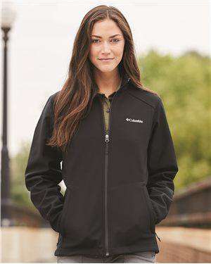 Kruser Ridge II Zippered Pockets Fleece Lining Soft Shell Jacket Columbia Women s 177191 ClothingWarehouse