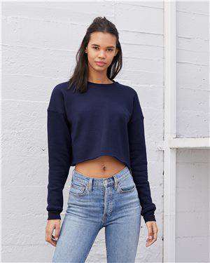 Bella canvas crop sweatshirt deals