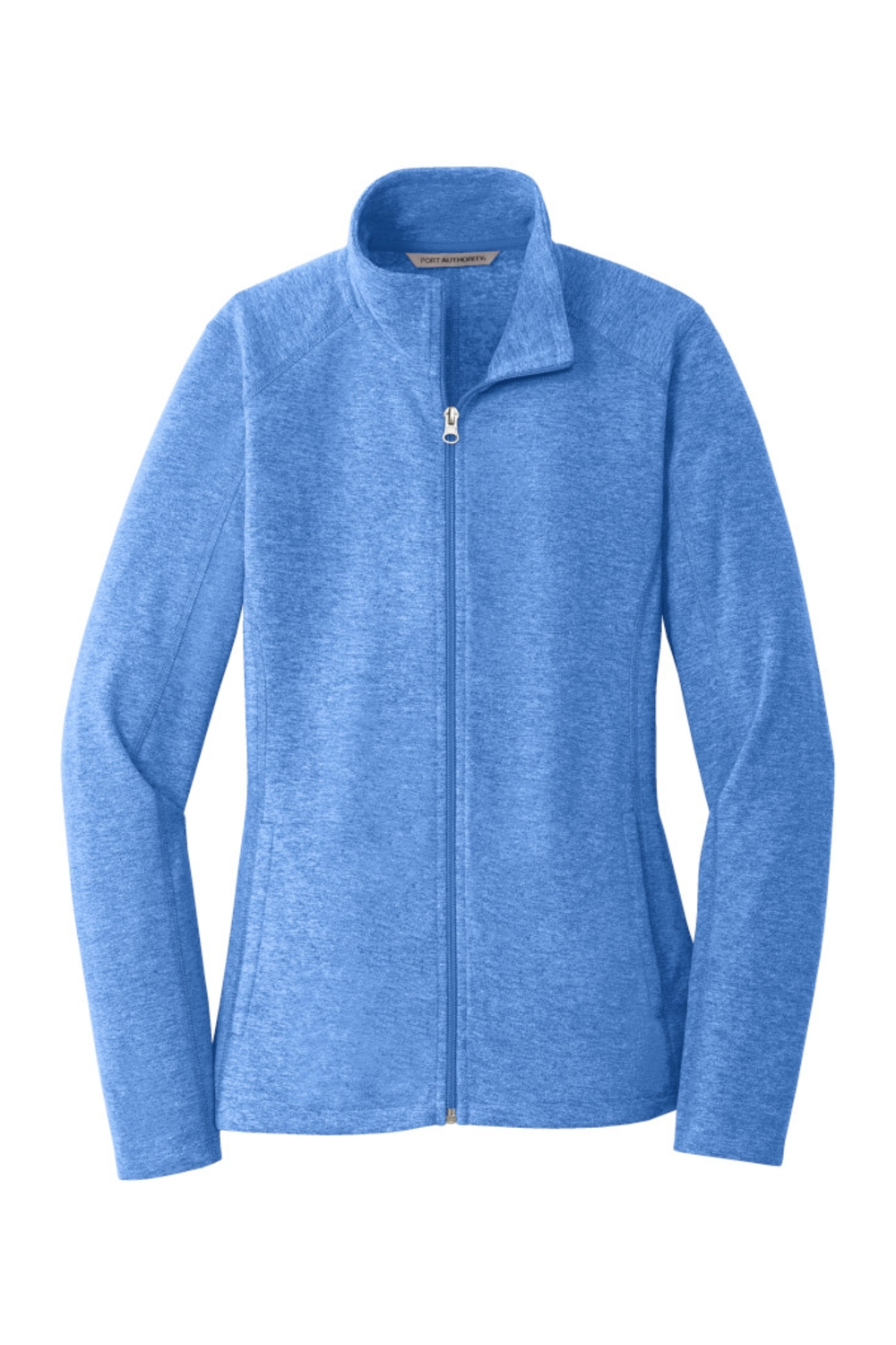 Port Authority Ladies Heather Microfleece Full-Zip Jacket - L235