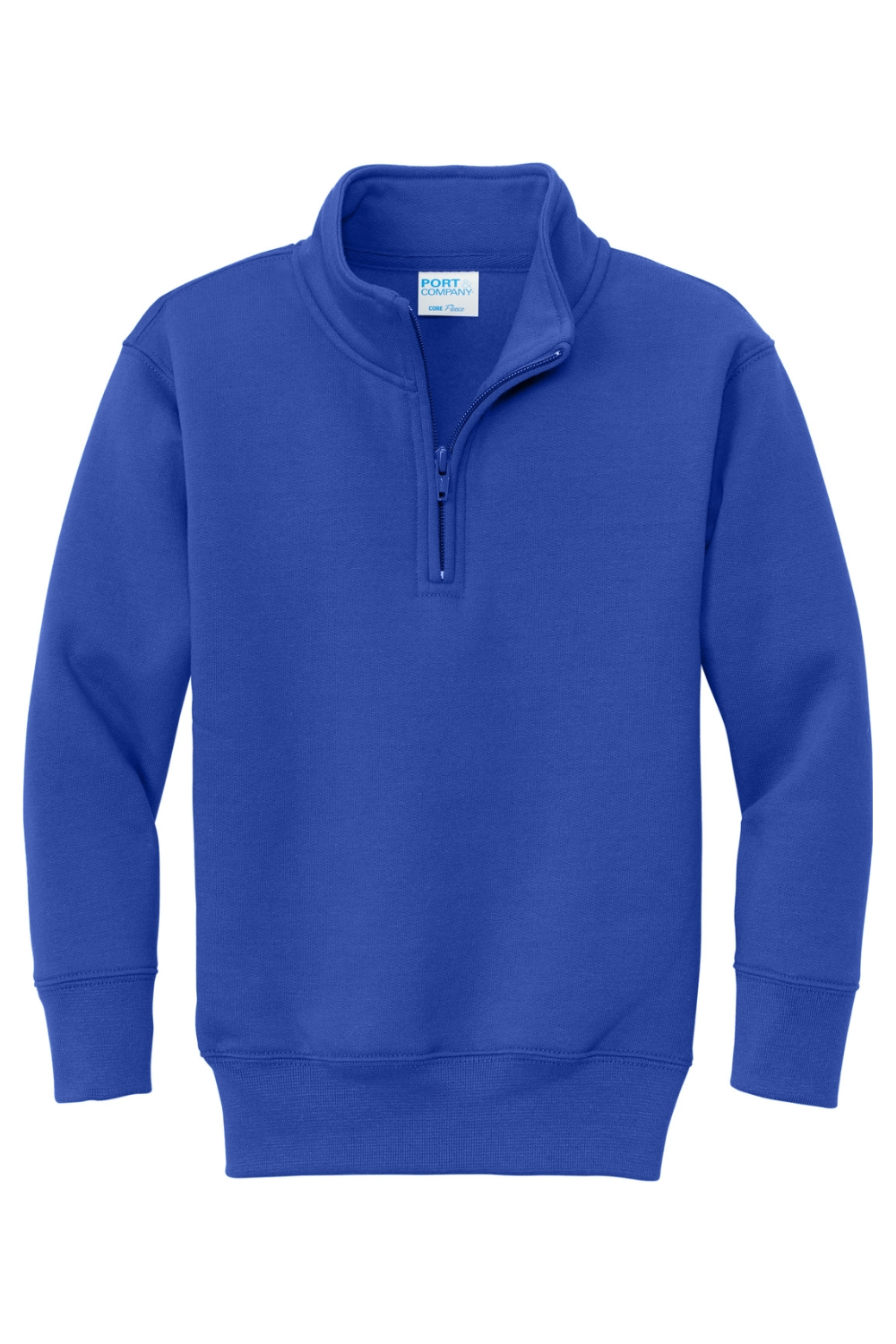 Port & Company Youth Core Fleece 1/4-Zip Pullover Sweatshirt - PC78