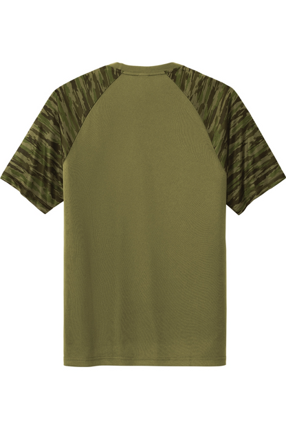 Sport-Tek Drift Camo Colorblock Tee - ST376