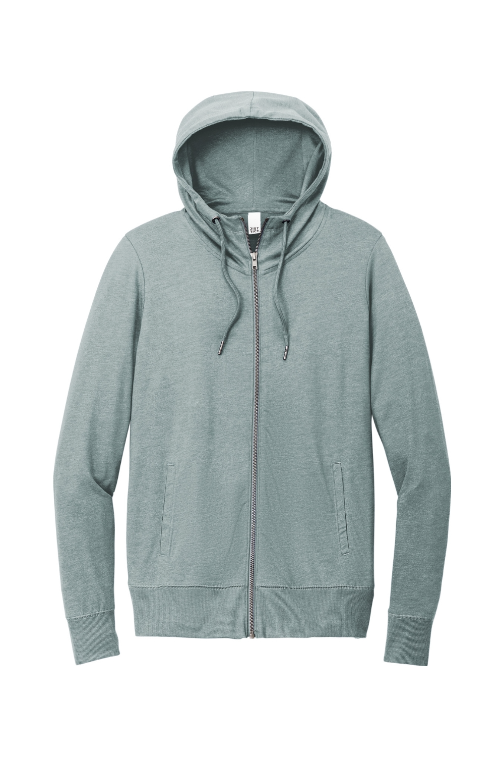 District Women's Featherweight French Terry Full-Zip Hoodie - DT673