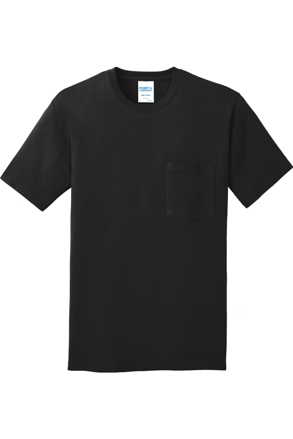 Port & Company Core Cotton Pocket Tee - PC54P