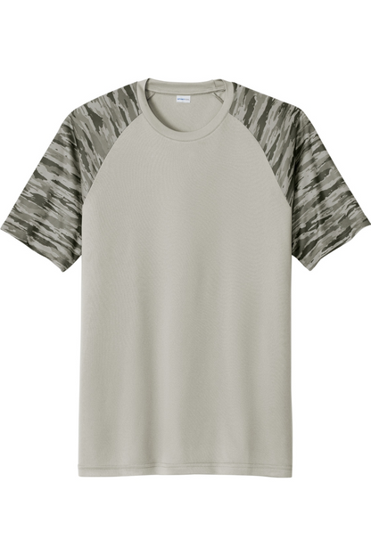 Sport-Tek Drift Camo Colorblock Tee - ST376