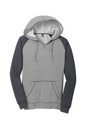 District Women's Lightweight Fleece Raglan Hoodie - DT296