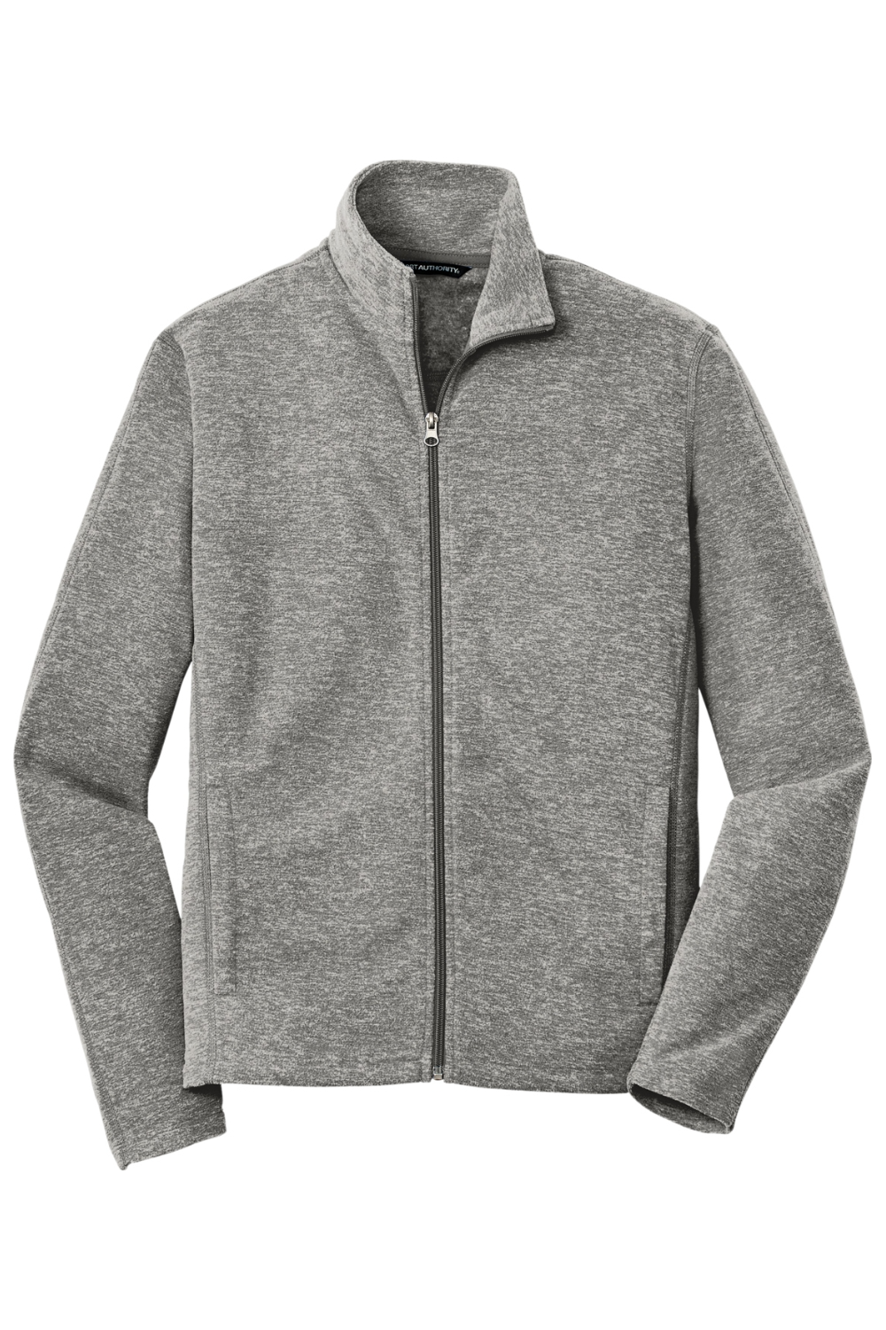 Port Authority Heather Microfleece Full-Zip Jacket - F235