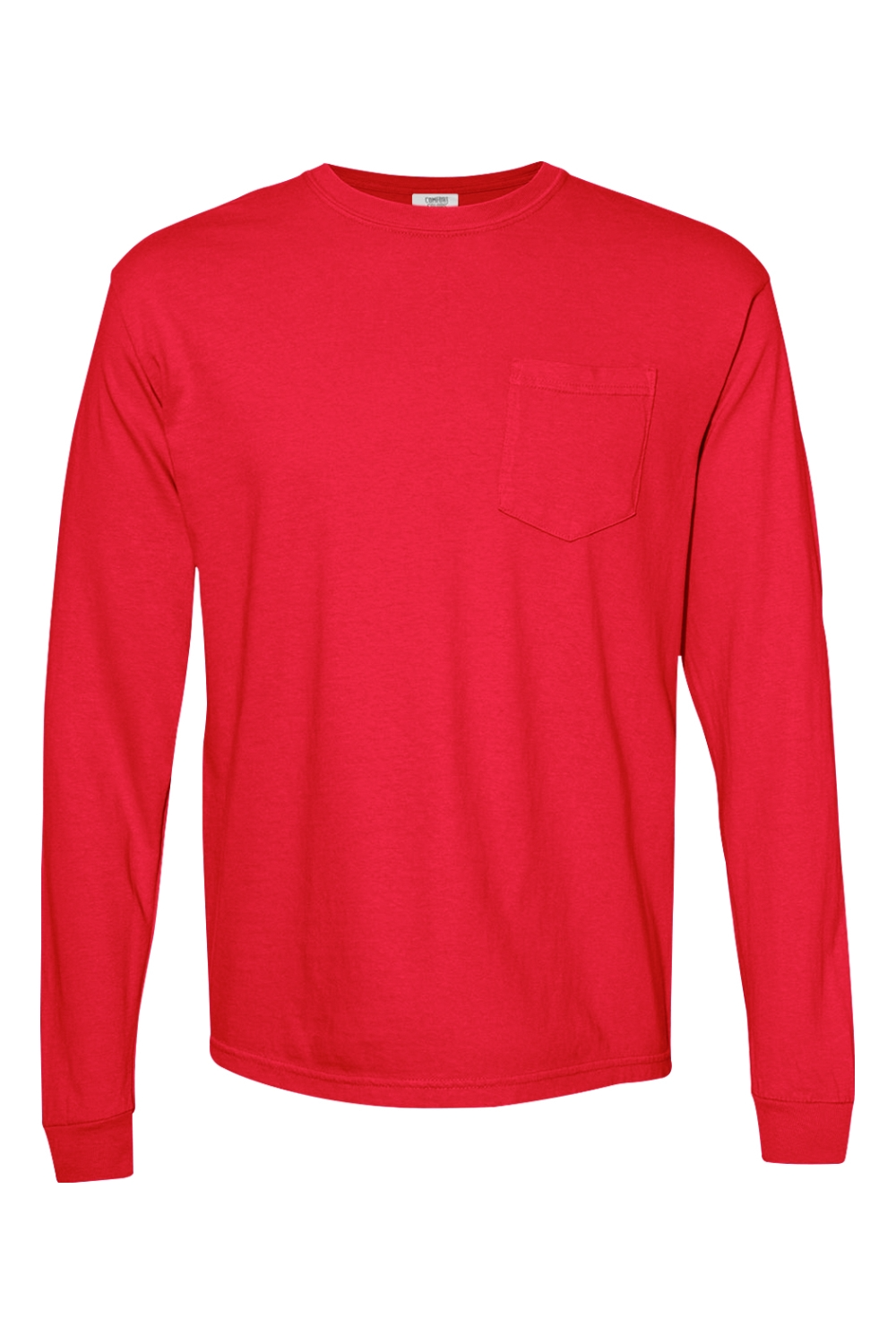 Comfort Colors Ringspun Long Sleeve Pocket T-Shirt - 4410