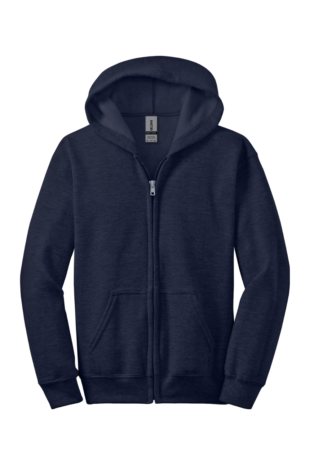 Youth Gildan Heavy Blend Full-Zip Hooded Sweatshirt - 18600B