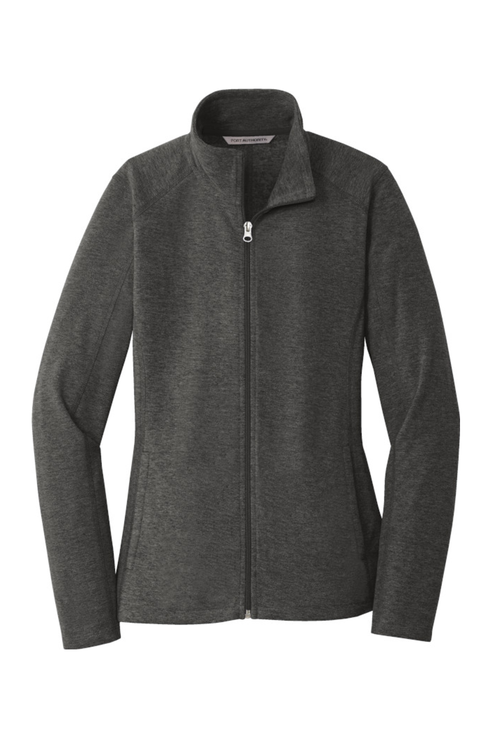 Port Authority Ladies Heather Microfleece Full-Zip Jacket - L235