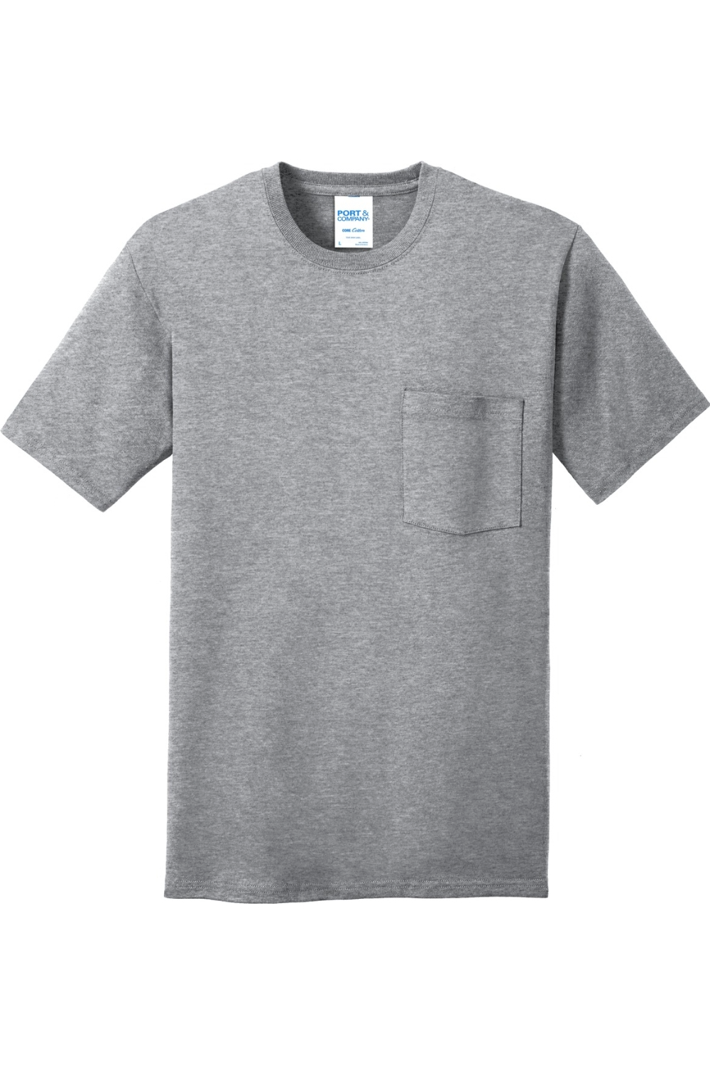Port & Company Core Cotton Pocket Tee - PC54P