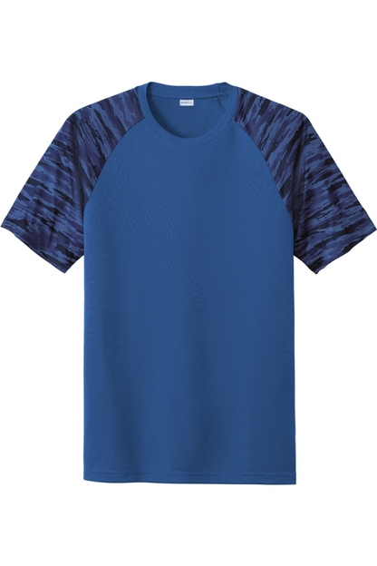 Sport-Tek Drift Camo Colorblock Tee - ST376