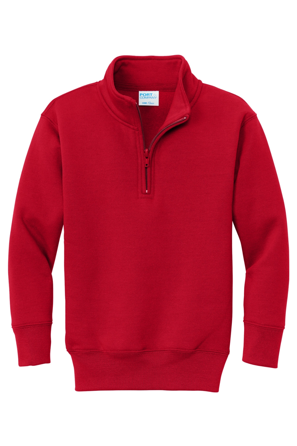 Port & Company Youth Core Fleece 1/4-Zip Pullover Sweatshirt - PC78