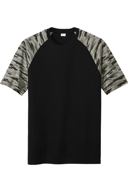 Sport-Tek Drift Camo Colorblock Tee - ST376