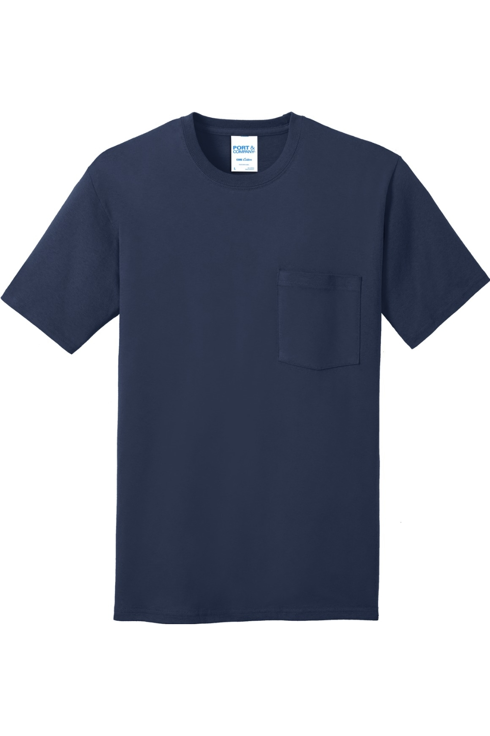 Port & Company Core Cotton Pocket Tee - PC54P