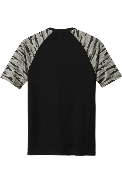 Sport-Tek Drift Camo Colorblock Tee - ST376