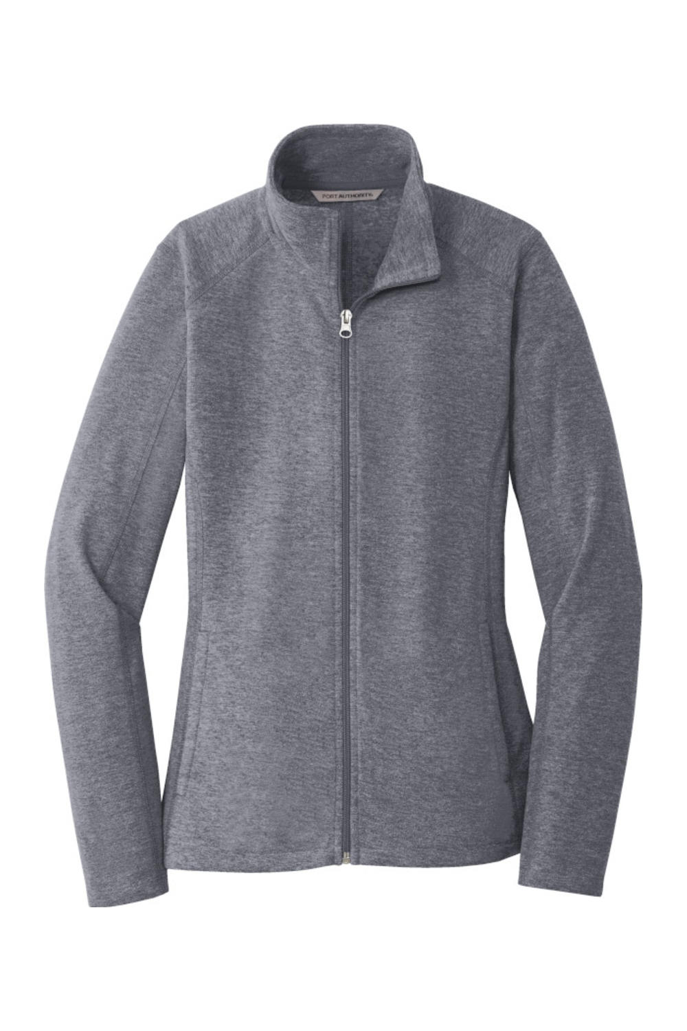 Port Authority Ladies Heather Microfleece Full-Zip Jacket - L235