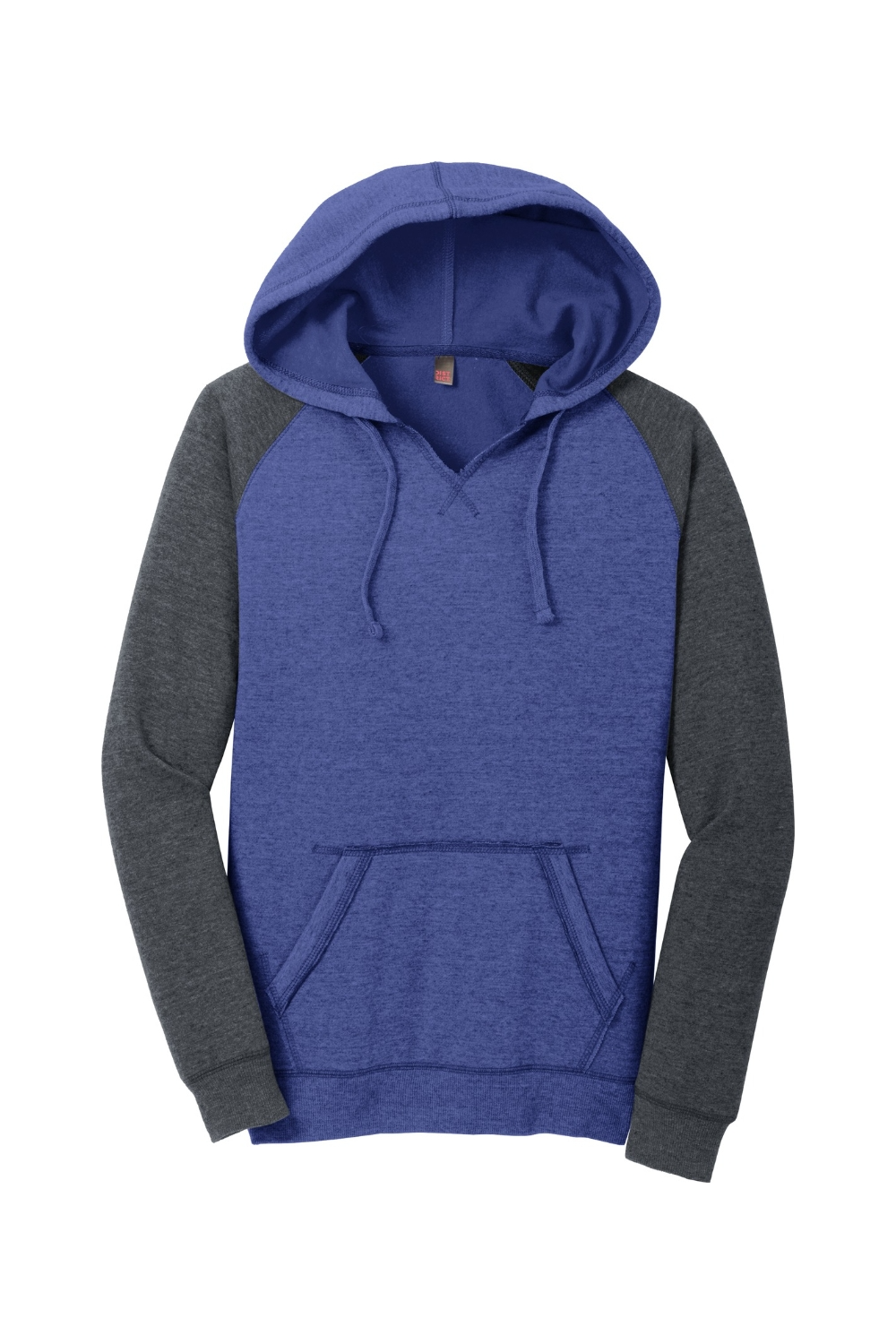 District Women's Lightweight Fleece Raglan Hoodie - DT296
