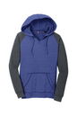 District Women's Lightweight Fleece Raglan Hoodie - DT296