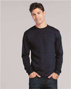 Brand: Gildan | Style: 8400 | Product: DryBlend 50/50 Long Sleeve T-Shirt