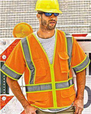 Brand: ML Kishigo | Style: 1242-1243 | Product: Ultra-Cool™ Mesh Surveyor's Vest