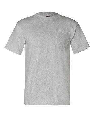 Bayside Men's USA-Made Crew Pocket T-Shirt - 7100