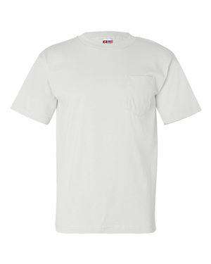 Bayside Men's USA-Made Crew Pocket T-Shirt - 7100