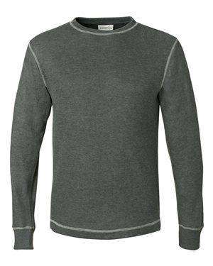 J America Men's Vintage Long Sleeve Thermal T-Shirt - 8238