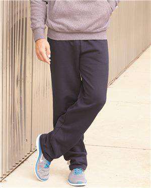 Brand: Champion | Style: P800 | Product: Double Dry Eco Open Bottom Sweatpants with Pockets