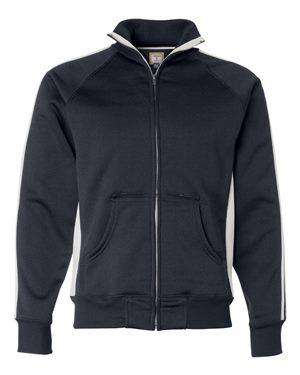 J America Men's Pouch Raglan Track Jacket - 8858