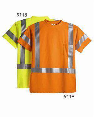 Brand: ML Kishigo | Style: 9118-9119 | Product: Class 3 Short Sleeve T-Shirt