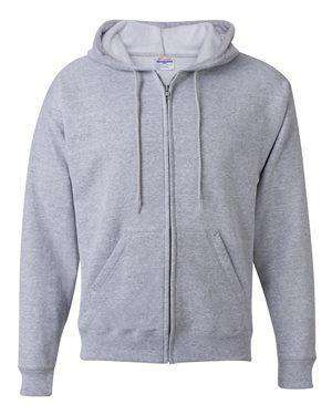 Hanes Men's EcoSmart® Full-Zip Hoodie Sweatshirt - P180