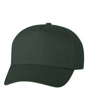 Valucap Structured Five-Panel Twill Cap - 8869