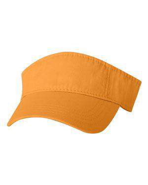 Valucap Pre-Curved Washed Twill Visor - VC500