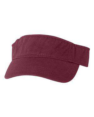 Valucap Pre-Curved Washed Twill Visor - VC500