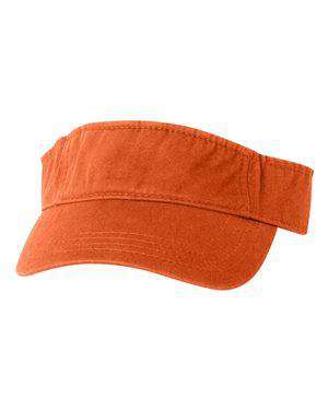Valucap Pre-Curved Washed Twill Visor - VC500
