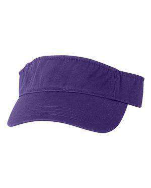 Valucap Pre-Curved Washed Twill Visor - VC500