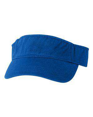 Valucap Pre-Curved Washed Twill Visor - VC500