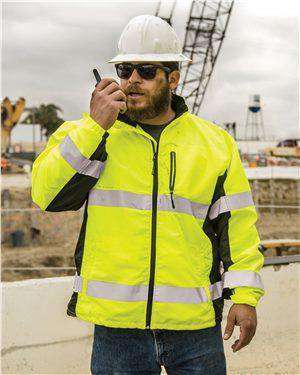 Brand: ML Kishigo | Style: WB100-101 | Product: Black Series Windbreaker