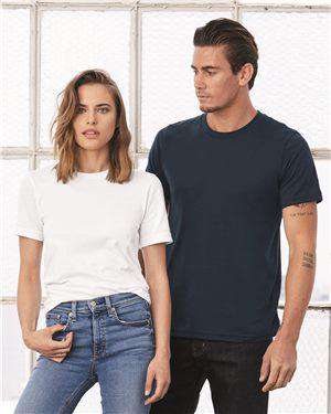 Brand: Bella + Canvas | Style: 3001USA | Product: Unisex Short Sleeve Made In The USA Jersey Tee