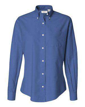 Van Heusen Women's Pocket Oxford Dress Shirt - 13V0002