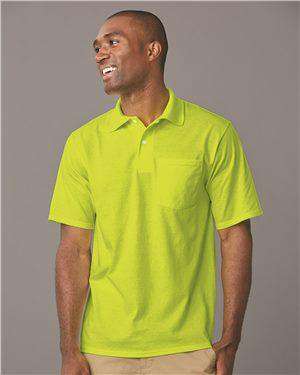 Brand: JERZEES | Style: 436MPR | Product: SpotShield™ 50/50 Sport Shirt with Pocket