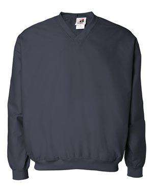 Badger Sport Men's Microfiber V-Neck Windshirt - 7618