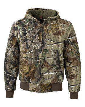 Dri Duck Men's Cheyenne Hoodie Canvas Jacket - 5020