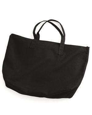 Brand: Liberty Bags | Style: 8863 | Product: 10 Ounce Cotton Canvas Tote with Zipper Top Closure