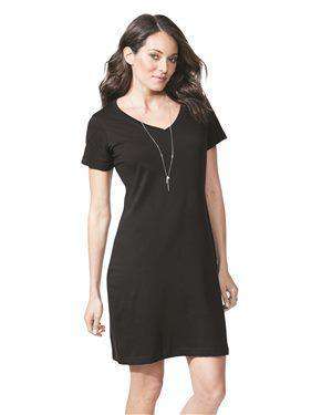 Brand: LAT | Style: 3522 | Product: Women's V-Neck Fine Jersey Coverup