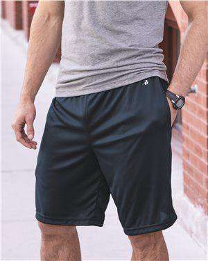 Brand: Badger | Style: 4119 | Product: B-Core Pocketed Shorts