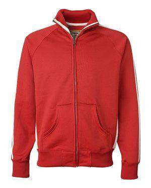 J America Men's Pouch Raglan Track Jacket - 8858