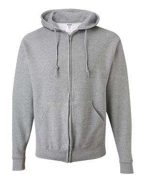 Jerzees Men's Super Sweats Full-Zip Hoodie Sweatshirt - 4999MR