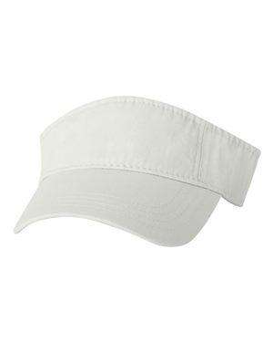 Valucap Pre-Curved Washed Twill Visor - VC500